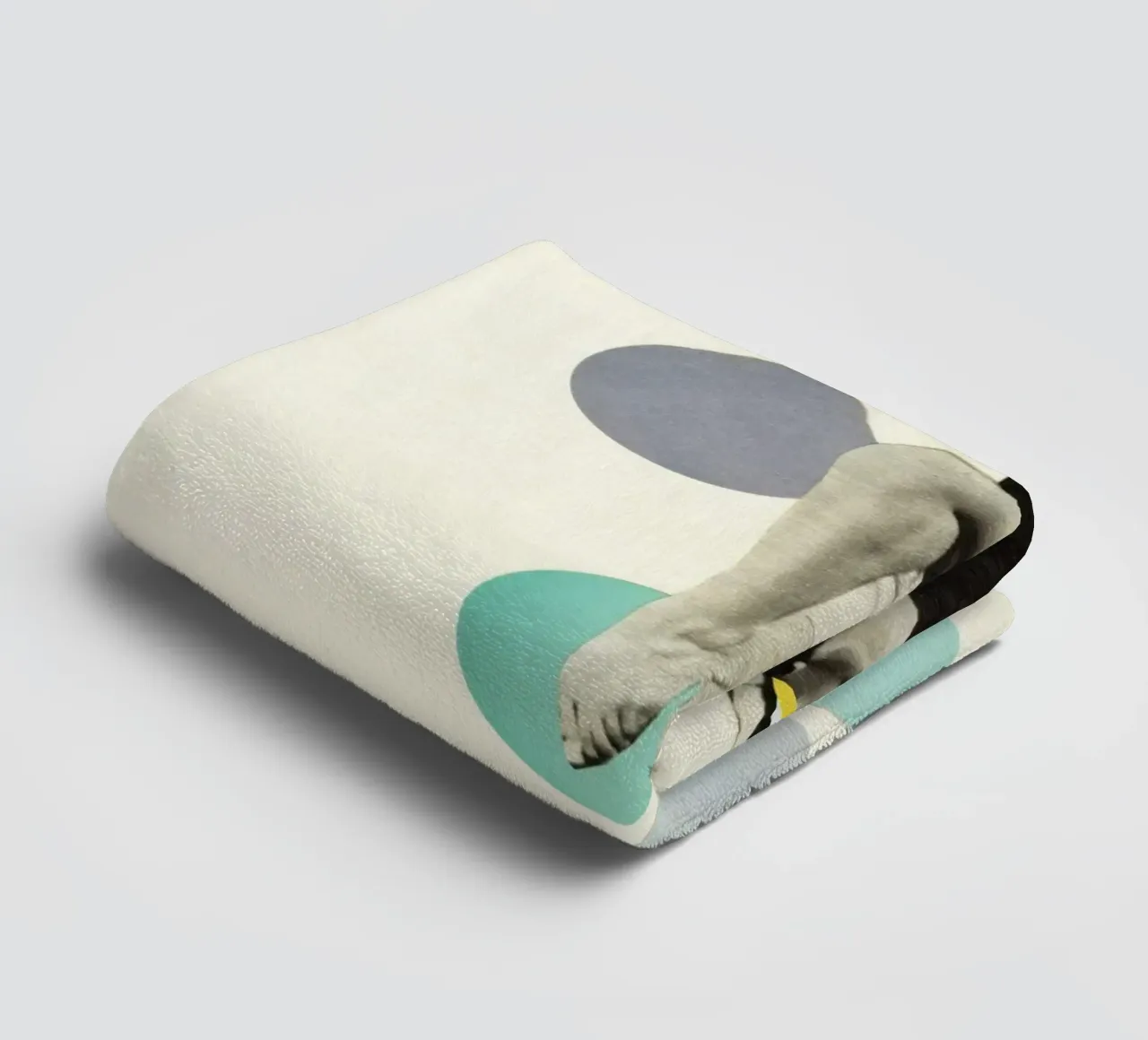 The Rules of Dance towel by Cassia Beck Collage