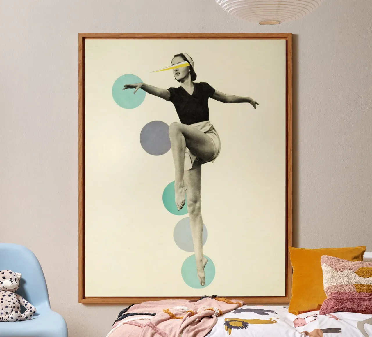Le regole della danza alluminio dibond da Cassia Beck Collage