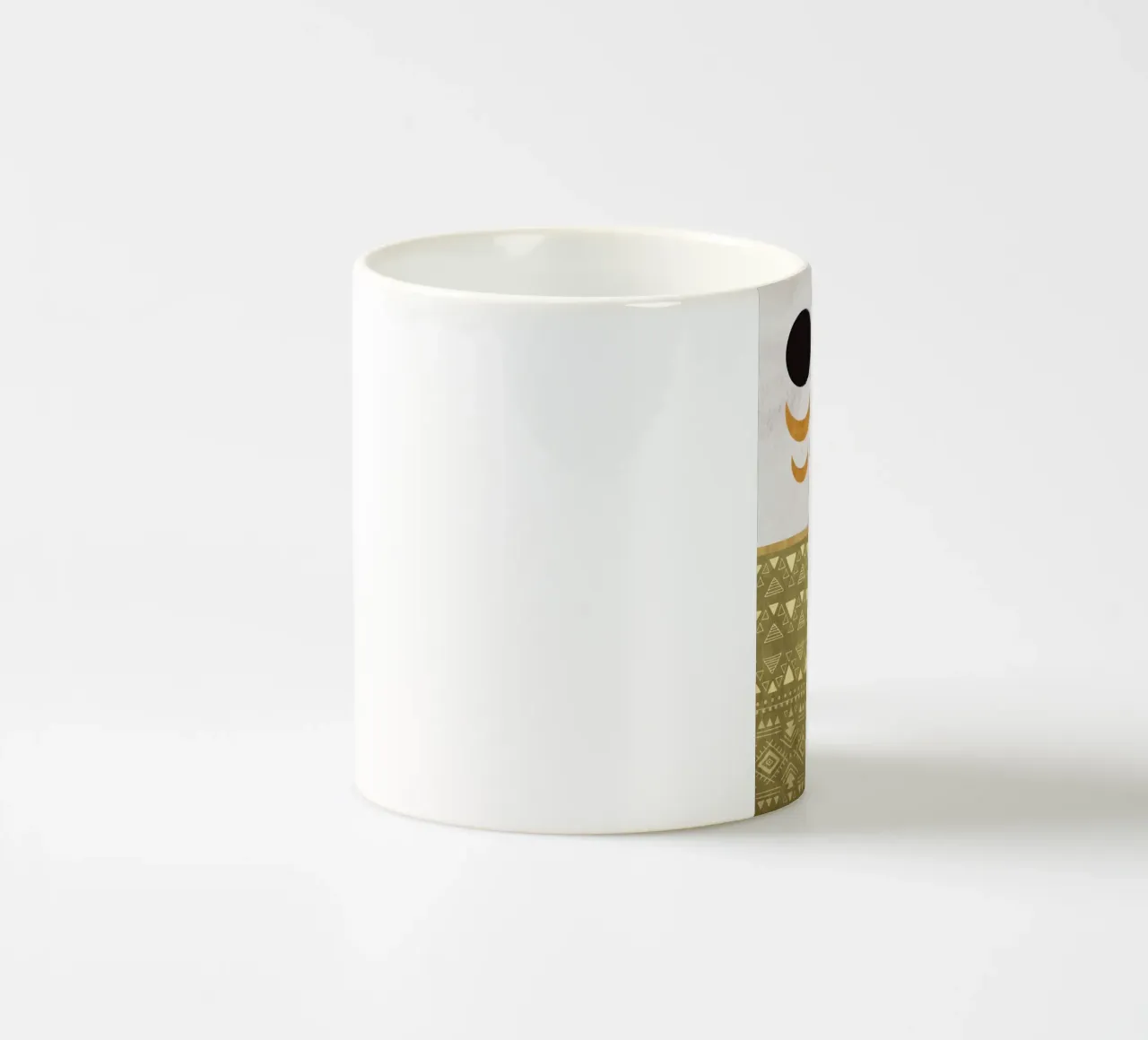 circles and crescent moons tazza in ceramica da ramosashop