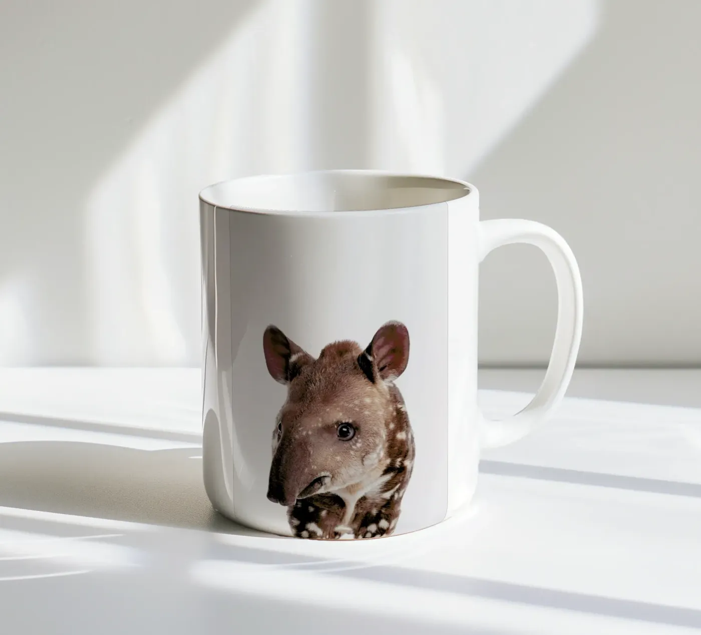 Tapir ceramic mug by Paws & Claws