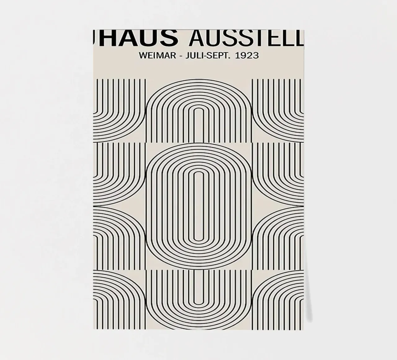 Bauhaus Exhibition No.2 sticker sheet by Birgitpopshop