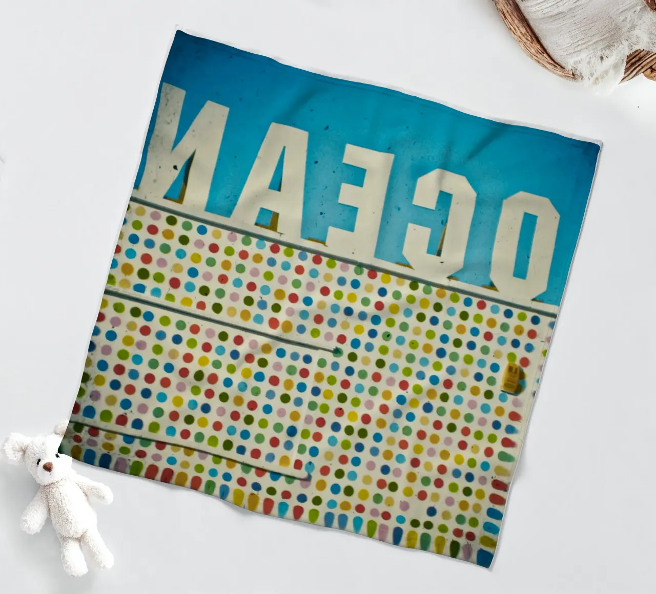 Ozean Fleecedecke von Cassia Beck Photography