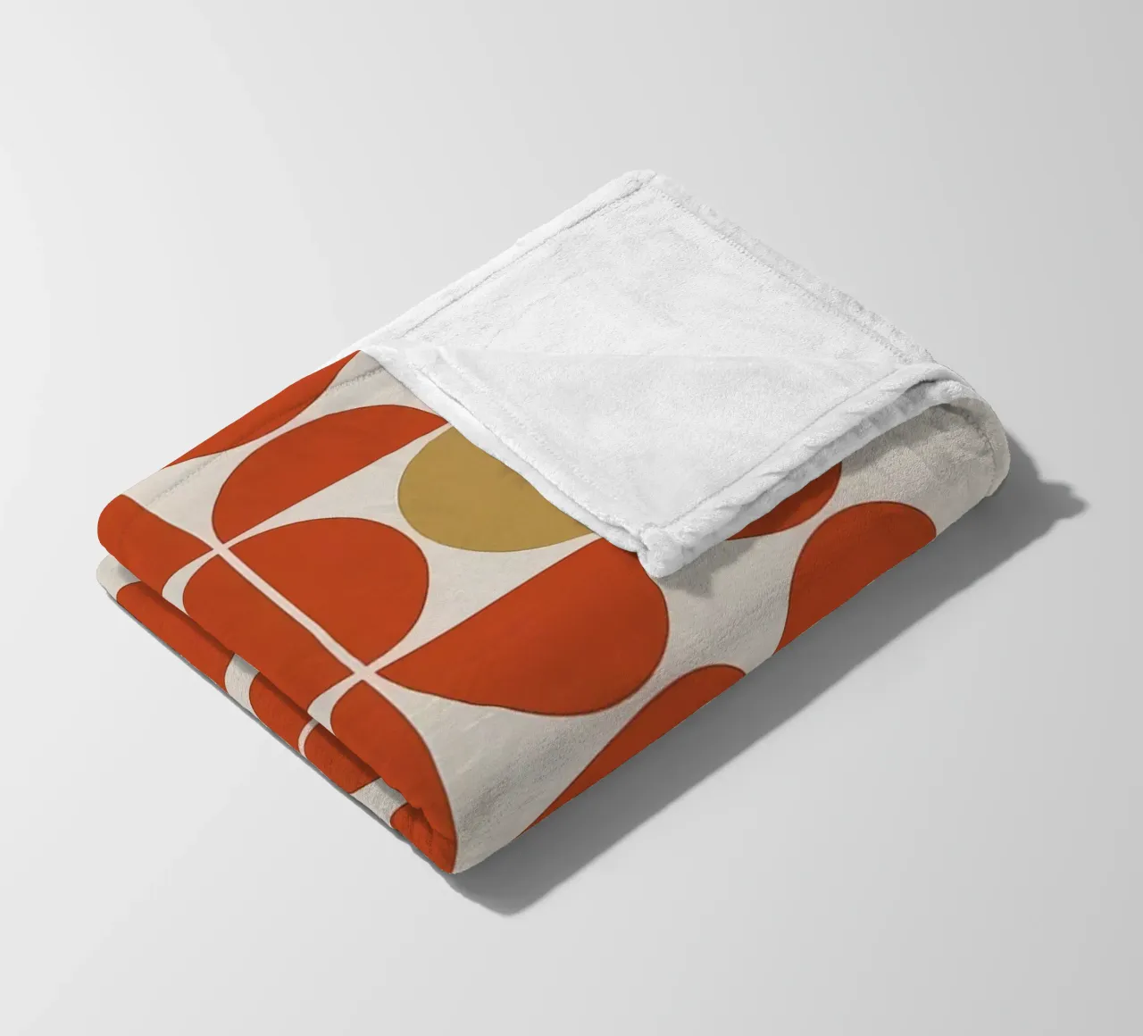 Bauhaus Art No.11 fleece blanket by Birgitpopshop