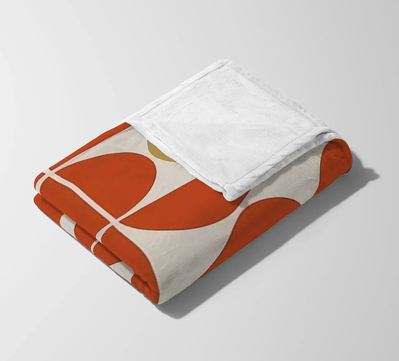 Bauhaus Art No.11 fleece blanket by Birgitpopshop