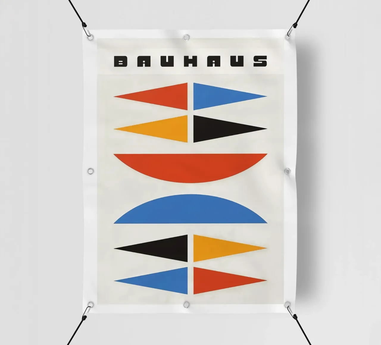 Bauhaus-Formen PVC Plane von Birgitpopshop