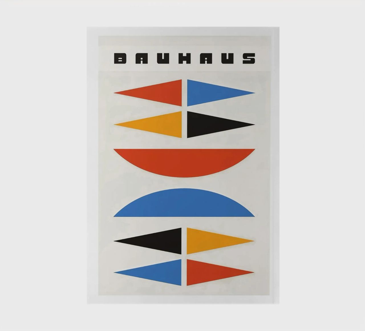 Bauhaus-Formen Notizbuch von Birgitpopshop