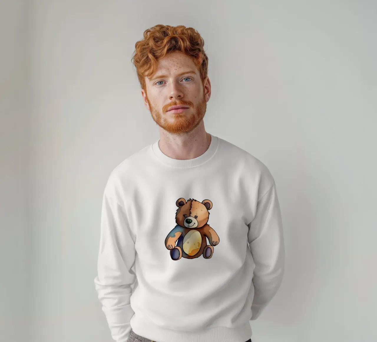 Stile_orso_M_1a felpa da Tierisch bunt by LK