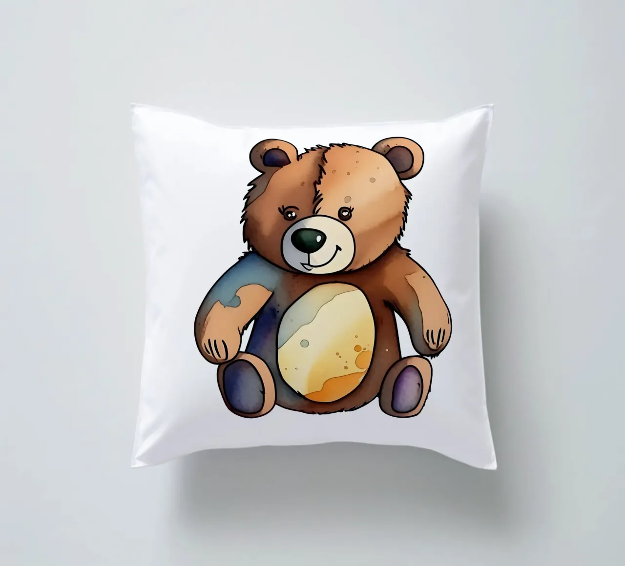 Stile_orso_M_1a cuscino da Tierisch bunt by LK