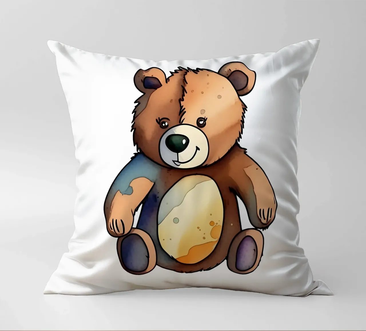 Stile_orso_M_1a cuscino da Tierisch bunt by LK