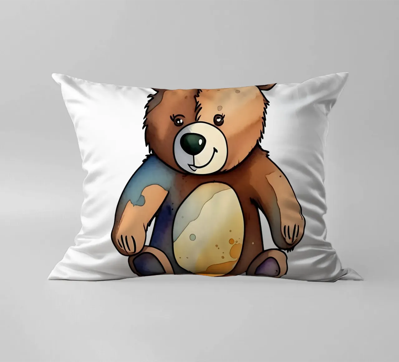 Stile_orso_M_1a cuscino da Tierisch bunt by LK