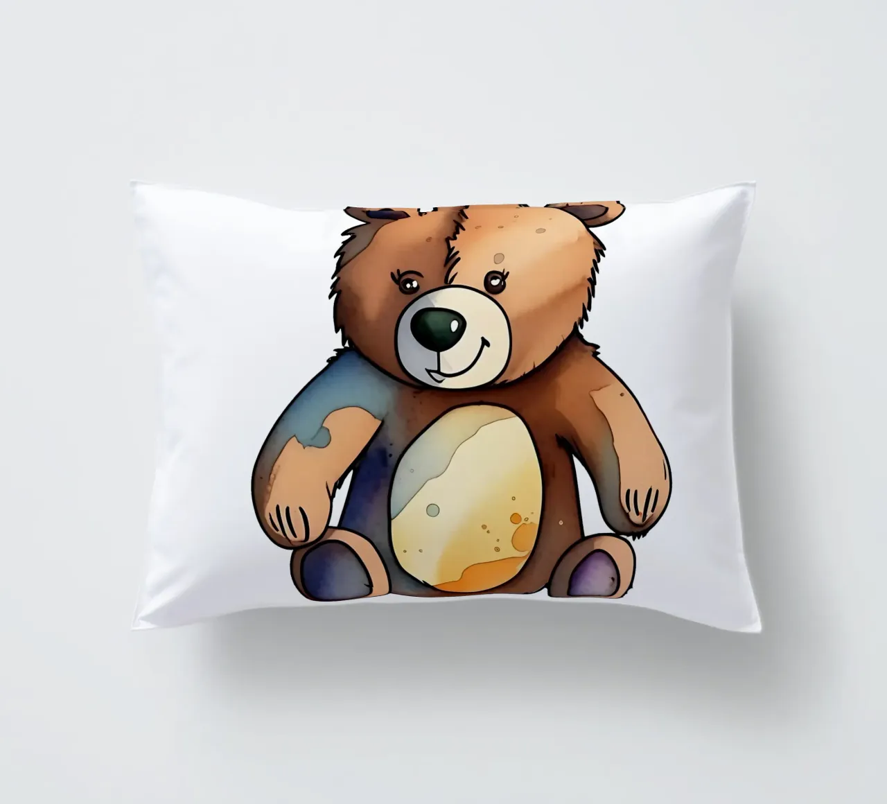 Stile_orso_M_1a cuscino da Tierisch bunt by LK