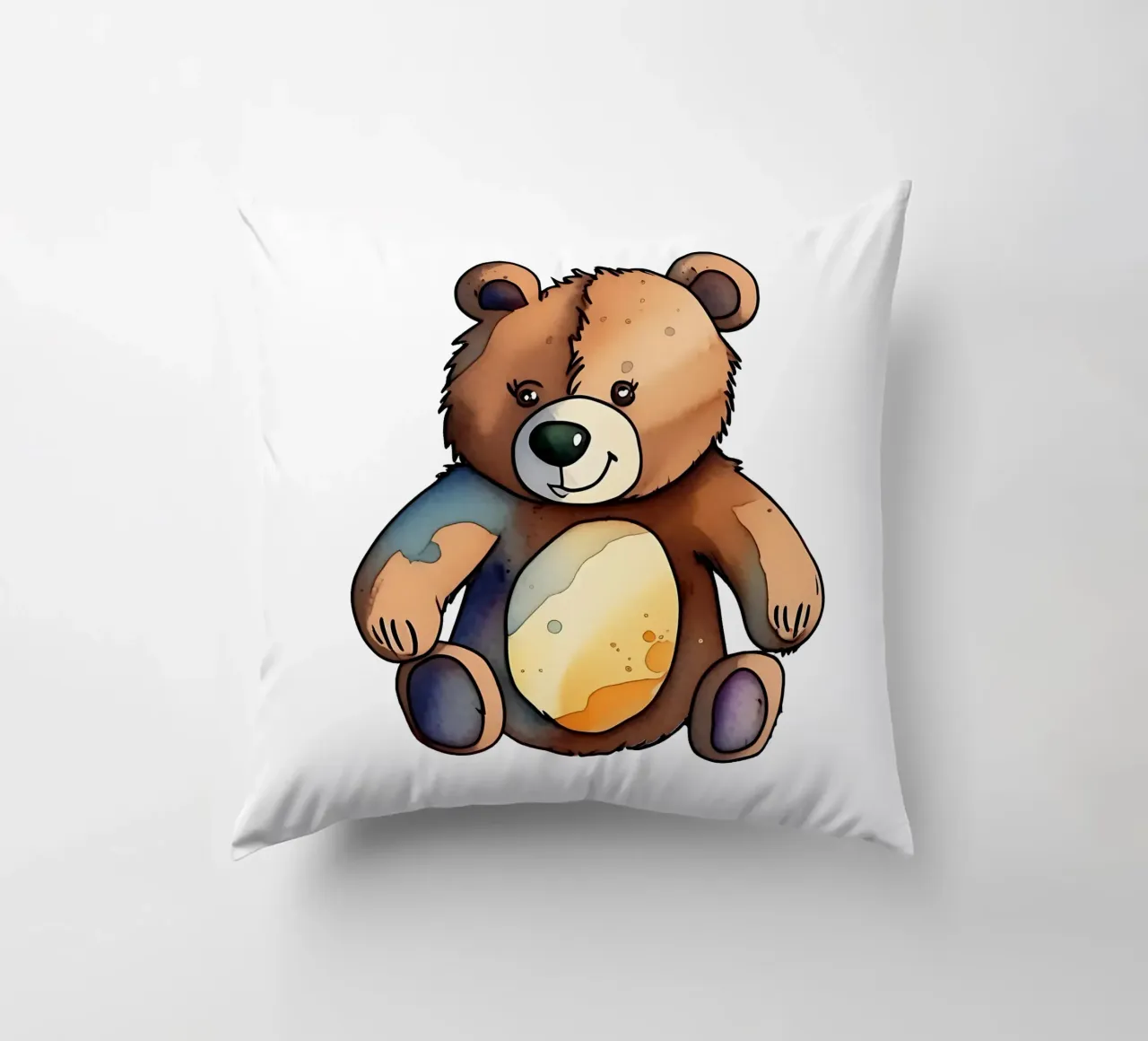Stile_orso_M_1a cuscino da Tierisch bunt by LK