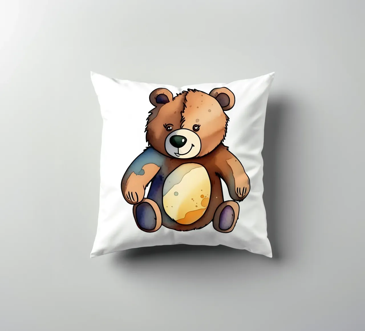 Stile_orso_M_1a cuscino da Tierisch bunt by LK