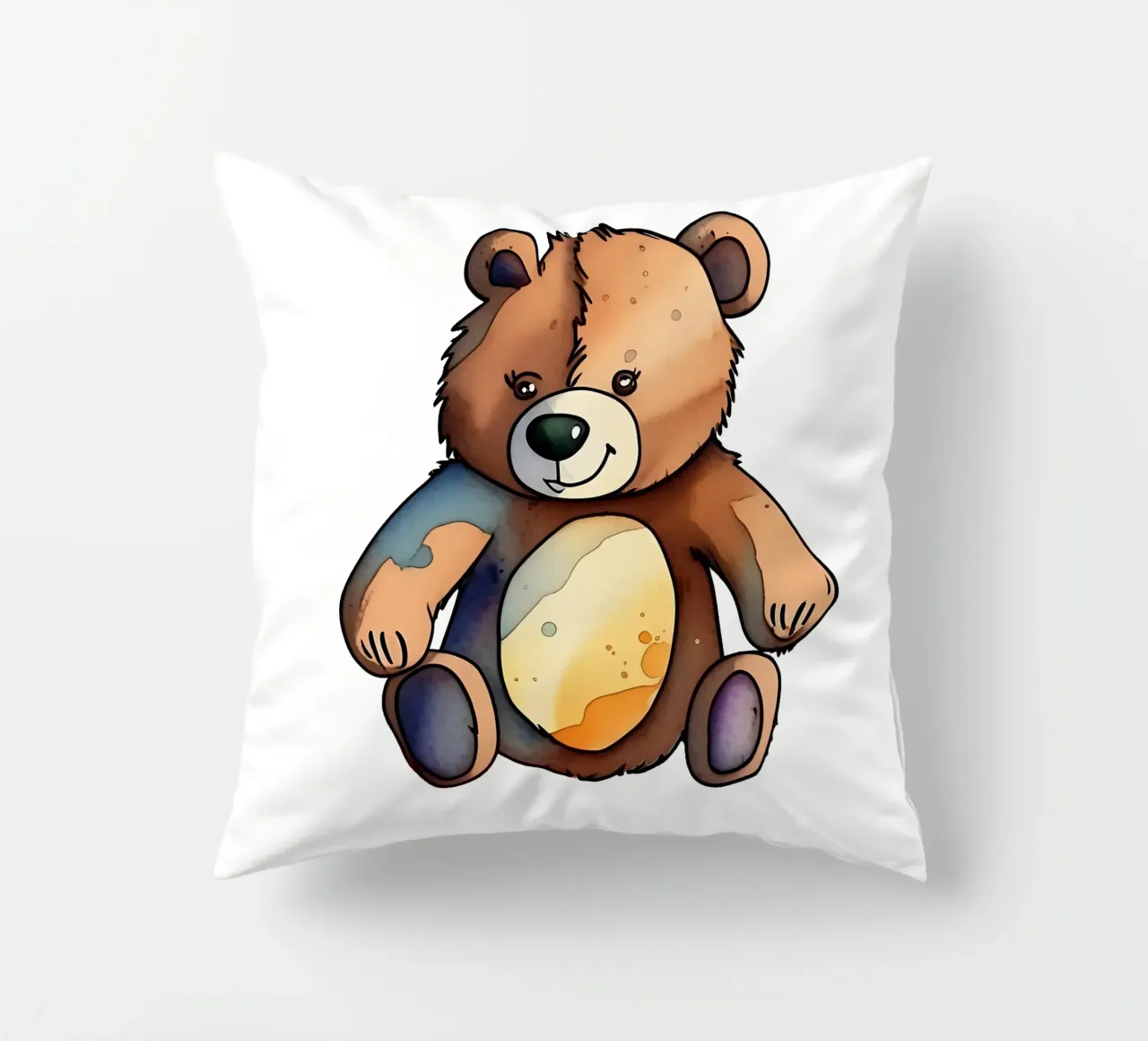 Stile_orso_M_1a cuscino da Tierisch bunt by LK