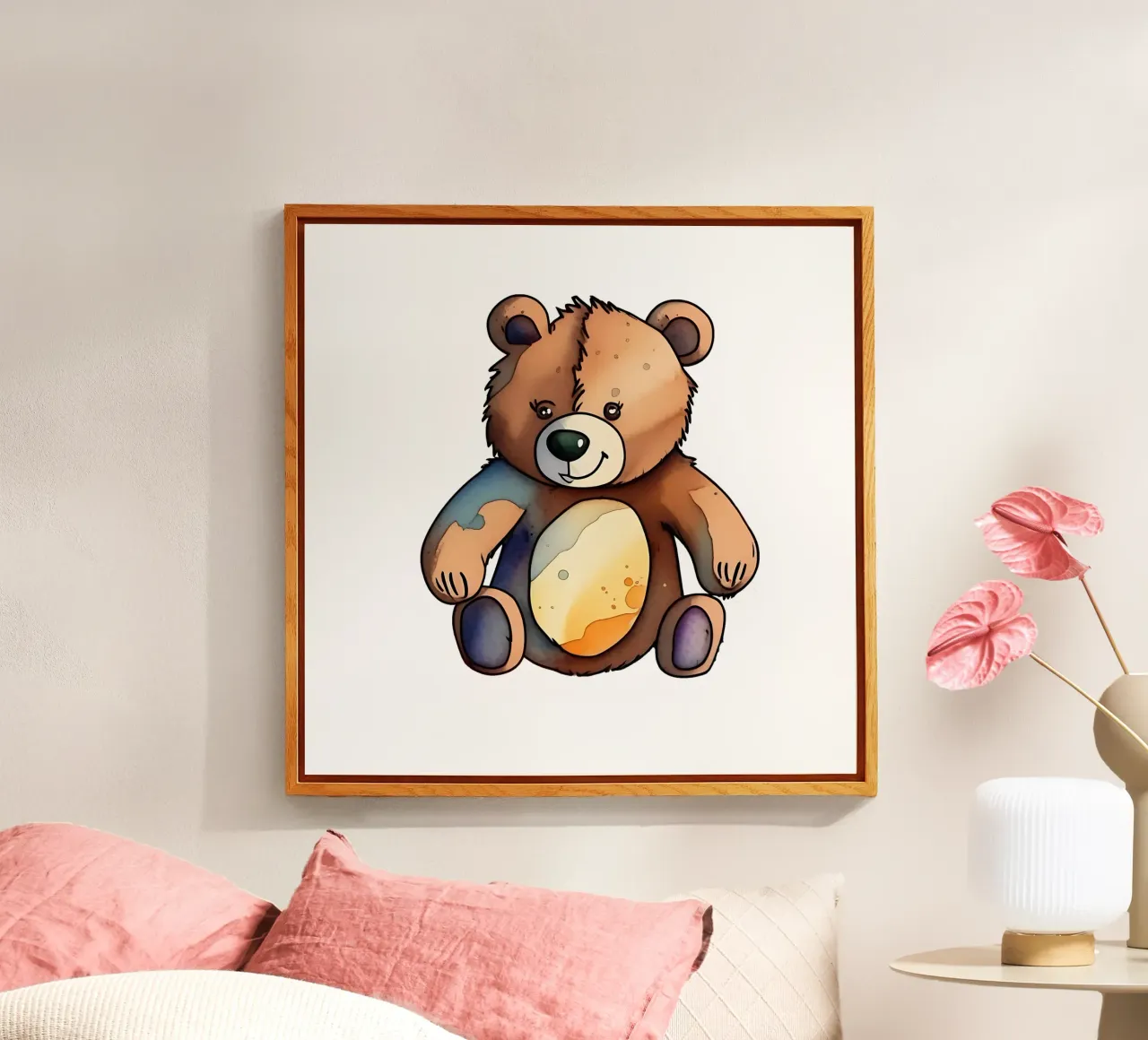 Stile_orso_M_1a plexiglass da Tierisch bunt by LK