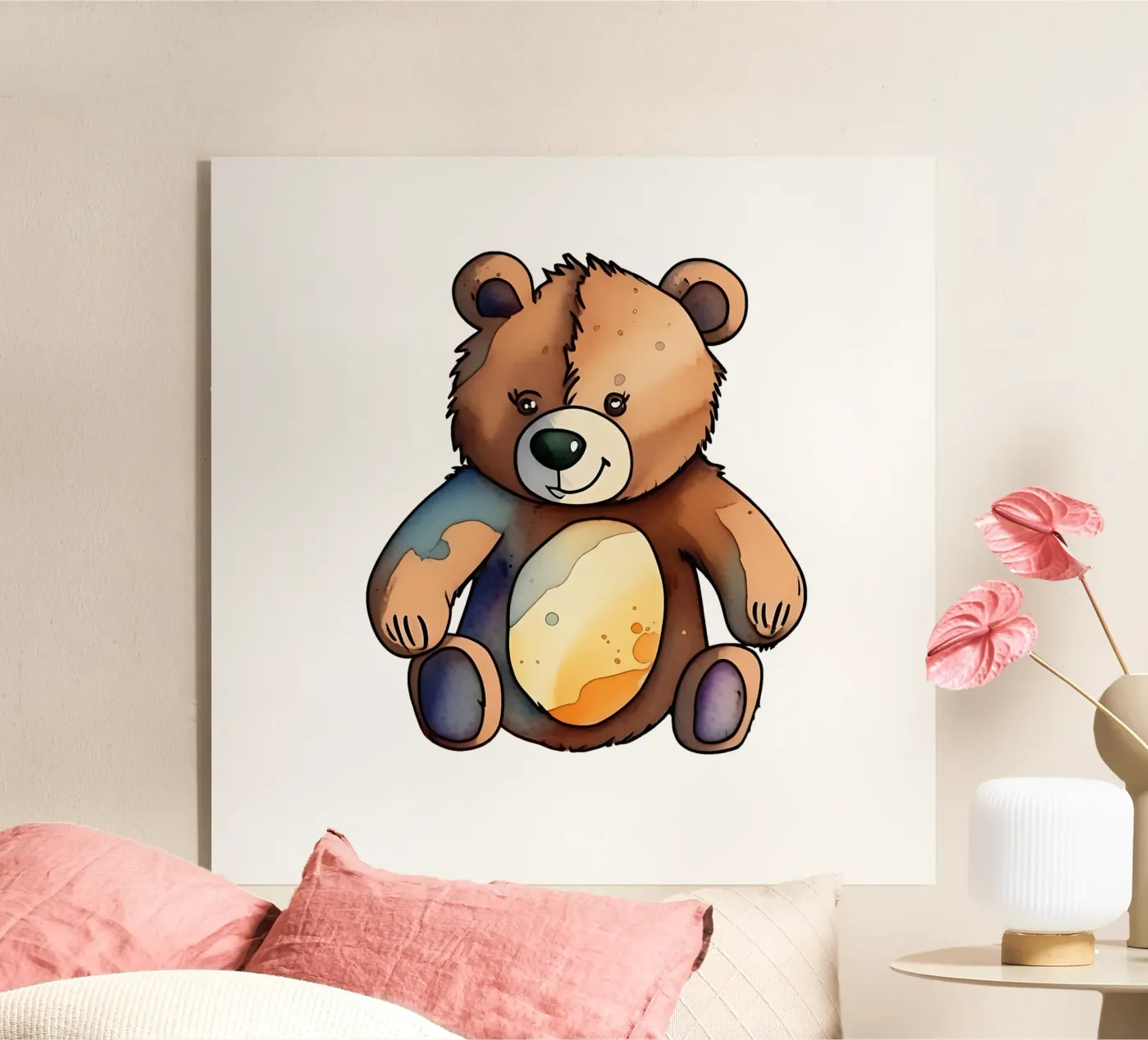 Stile_orso_M_1a plexiglass da Tierisch bunt by LK