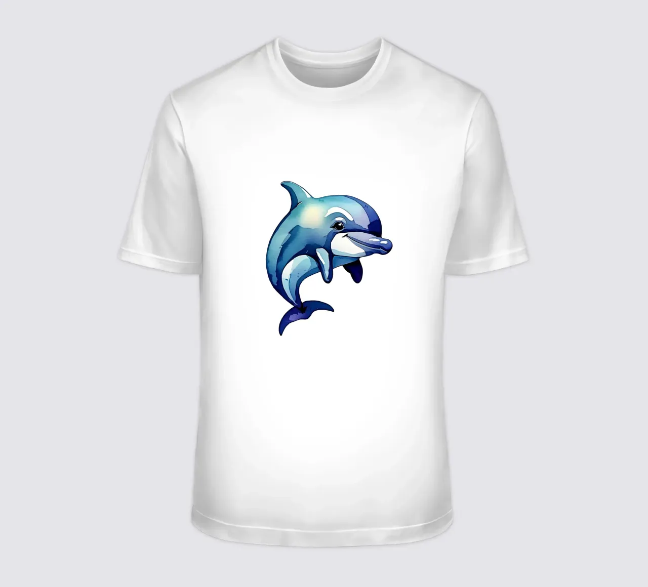 Delphin_Stil_M_1a T-Shirt von Tierisch bunt by LK