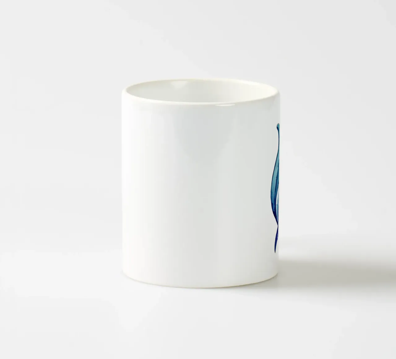 Stile_delfino_M_1a tazza in ceramica da Tierisch bunt by LK