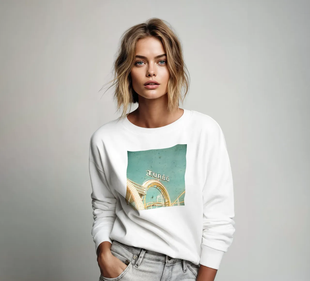 Roller Coaster sweatshirt by Cassia Beck Photography