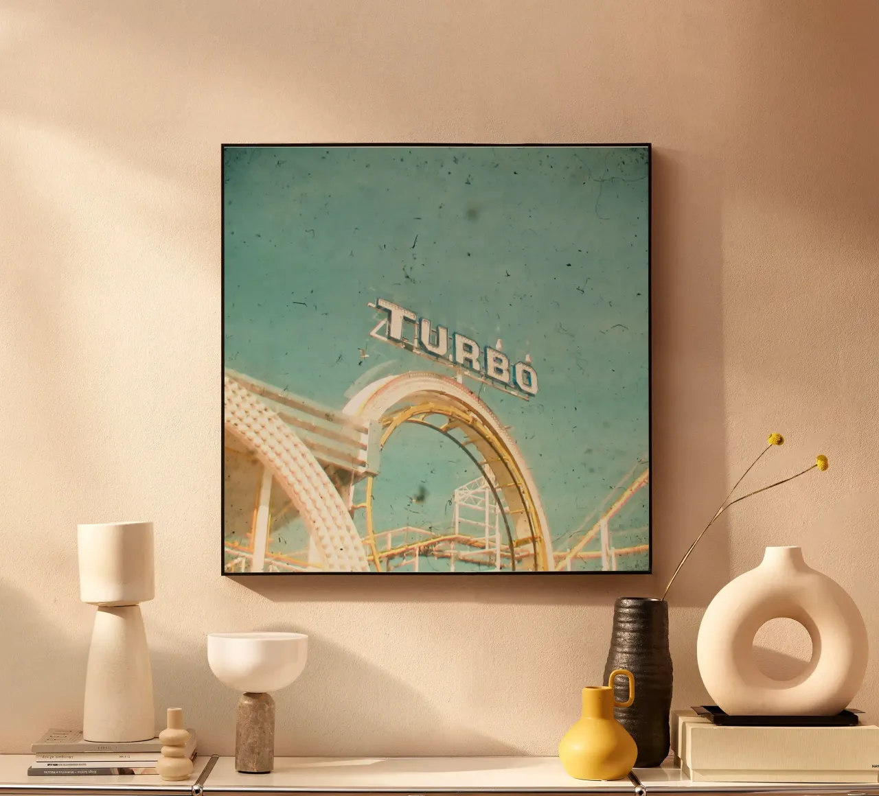 Roller Coaster Acryl-Glas von Cassia Beck Photography