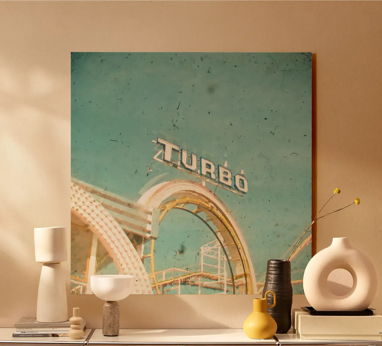 Roller Coaster Acryl-Glas von Cassia Beck Photography