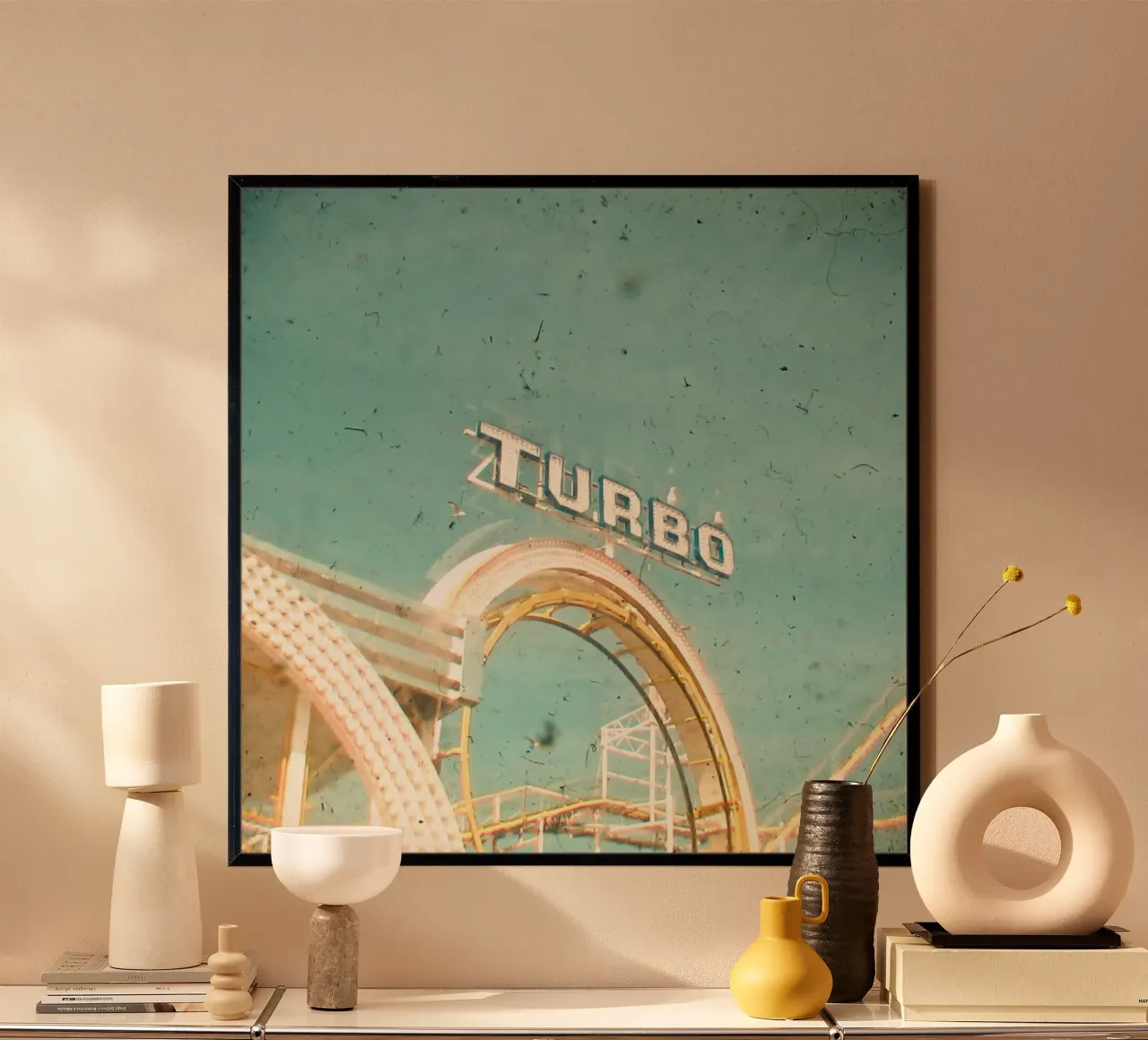 Roller Coaster poster by Cassia Beck Photography