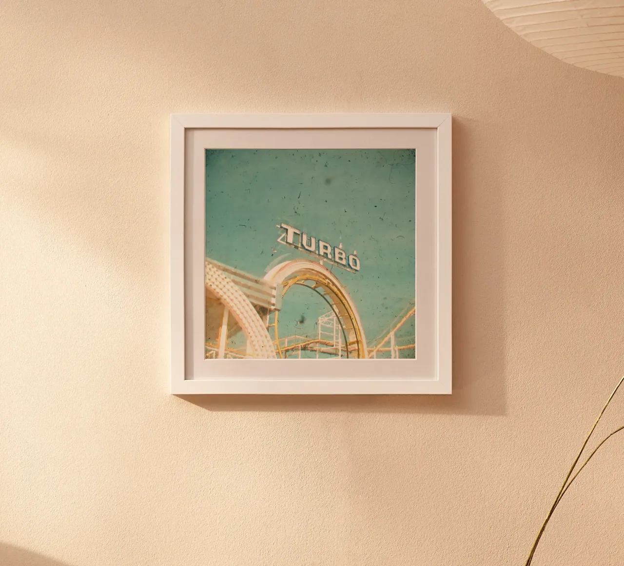 Achterbahn Poster von Cassia Beck Photography