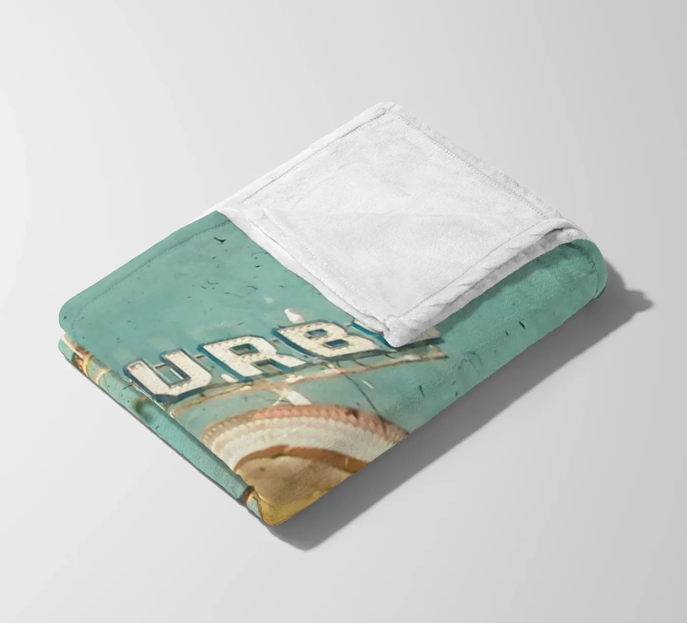 Achtbaan fleecedeken van Cassia Beck Photography