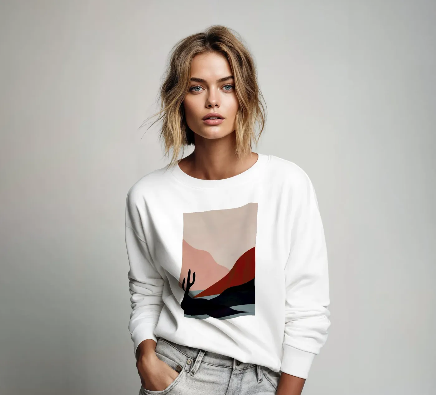 Desert sweatshirt by Pure