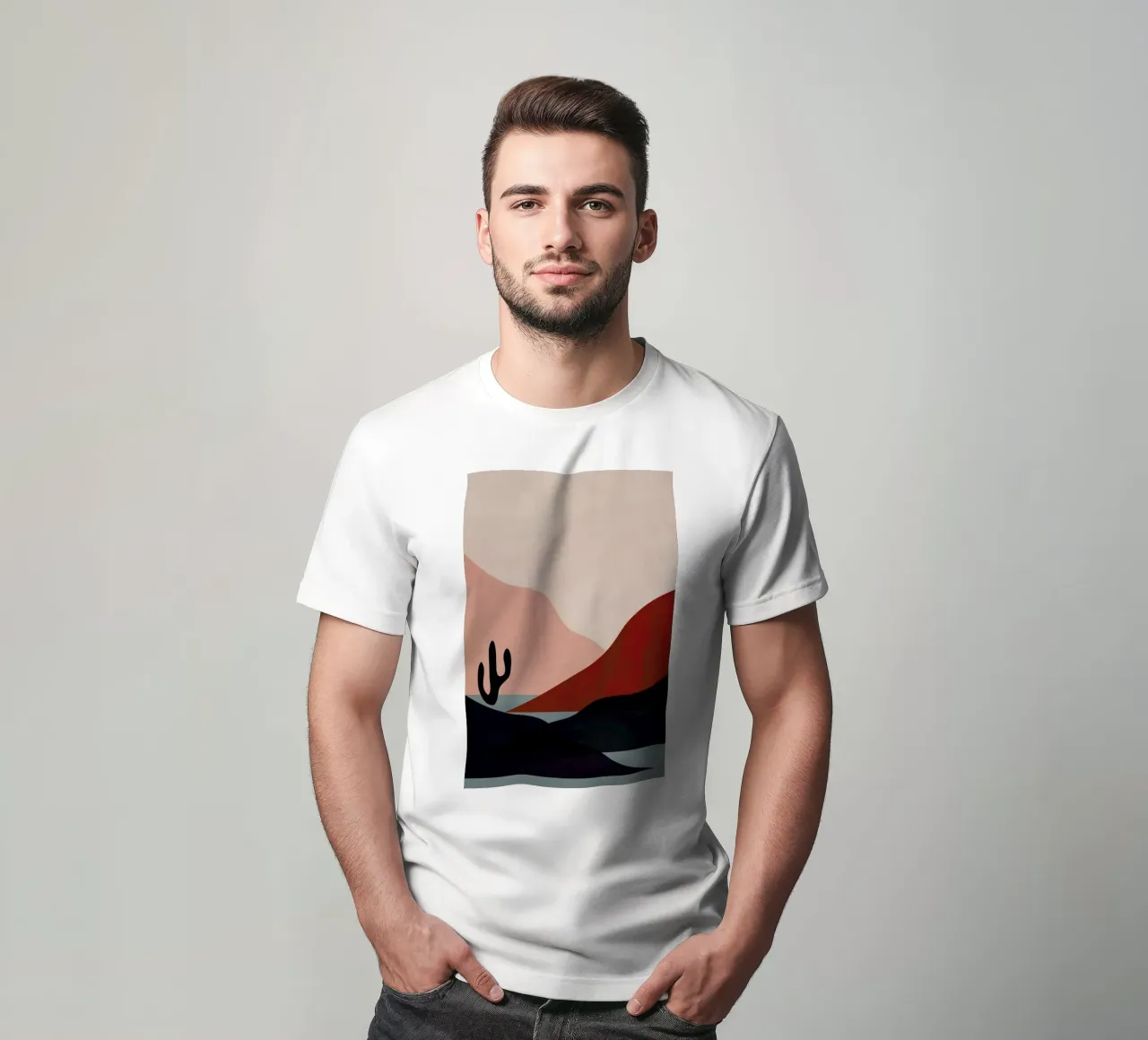 Desert t-shirt by Pure