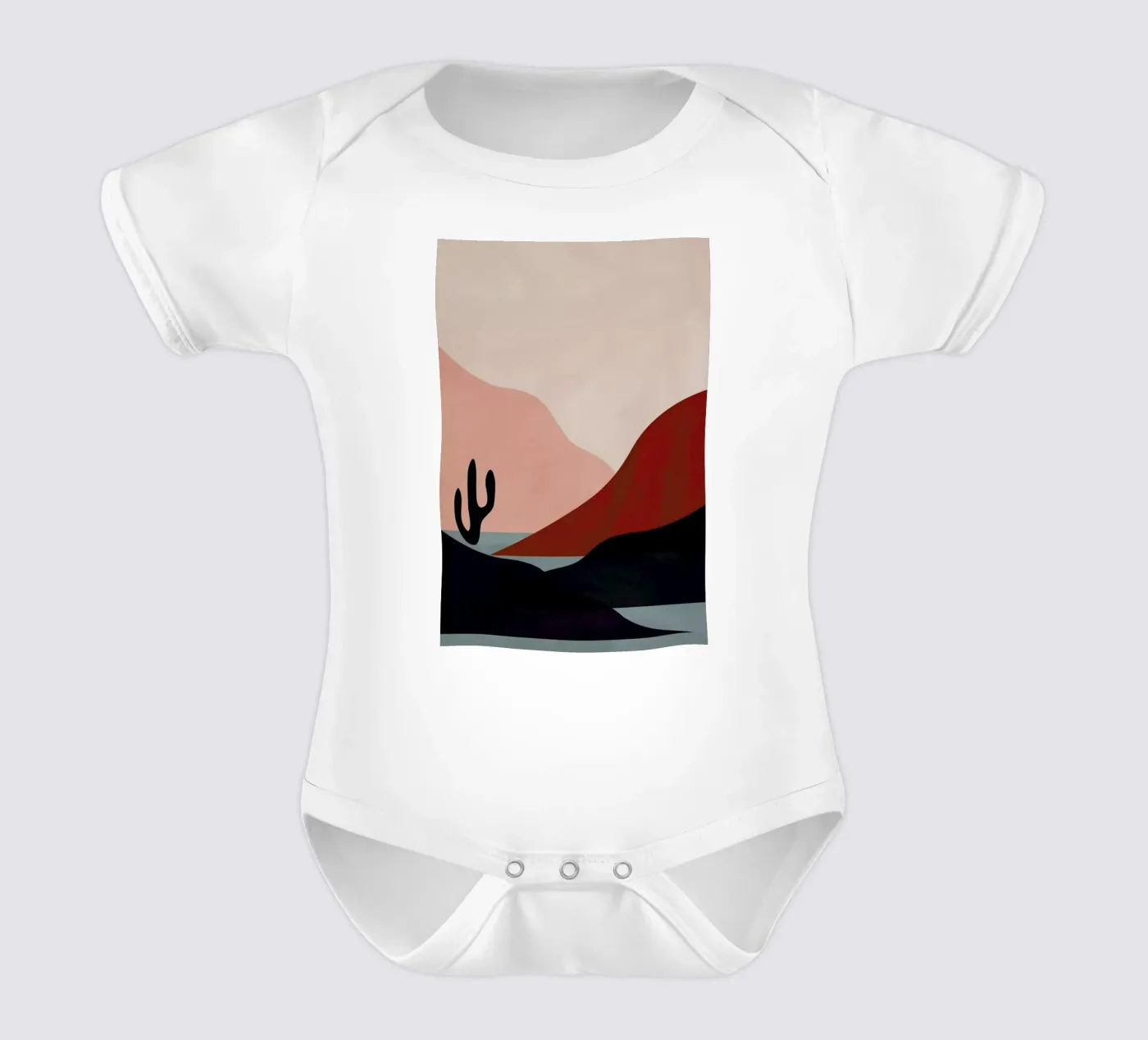 Desert Kurzarm Babybody von Pure