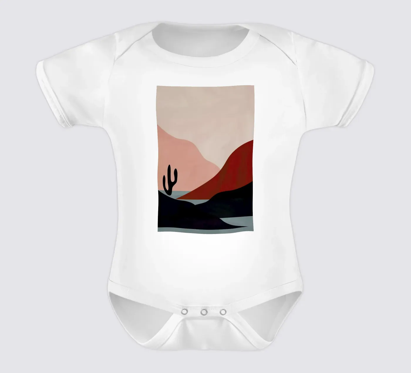 Desert Kurzarm Babybody von Pure
