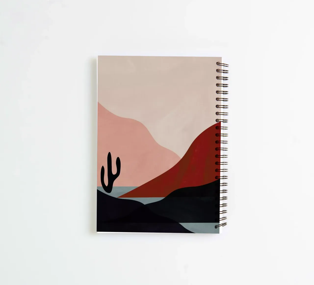 Desert spiral notebook by Pure