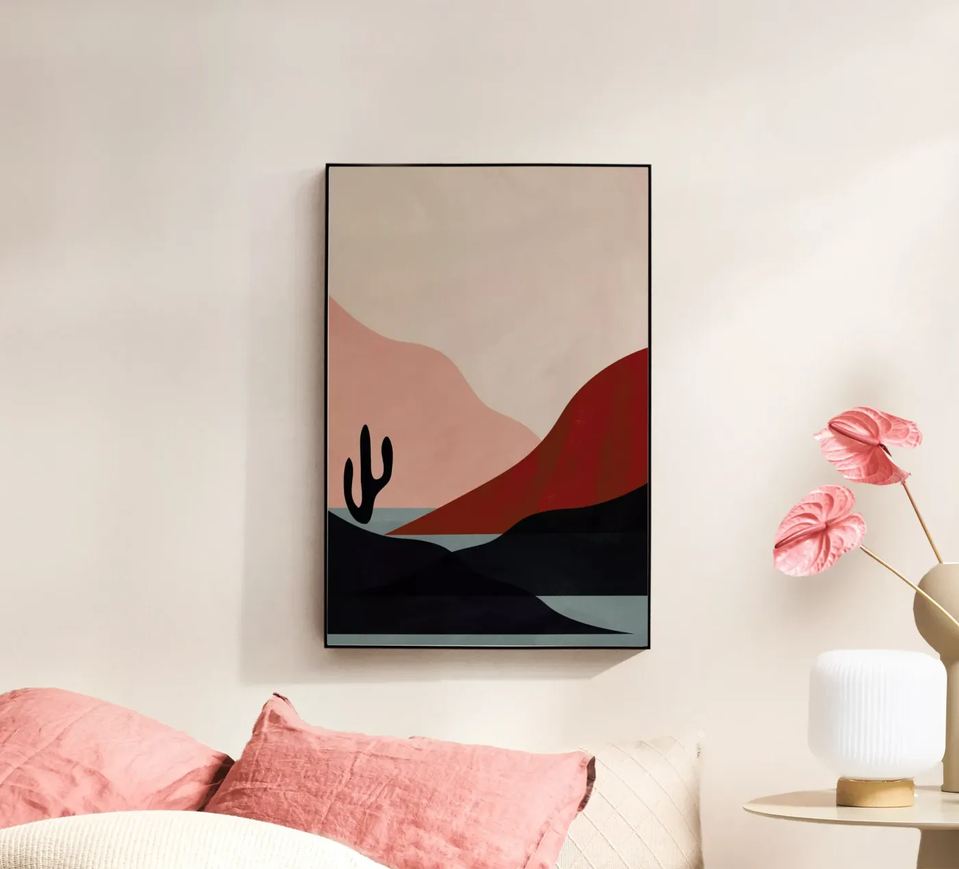 Desert acryl van Pure