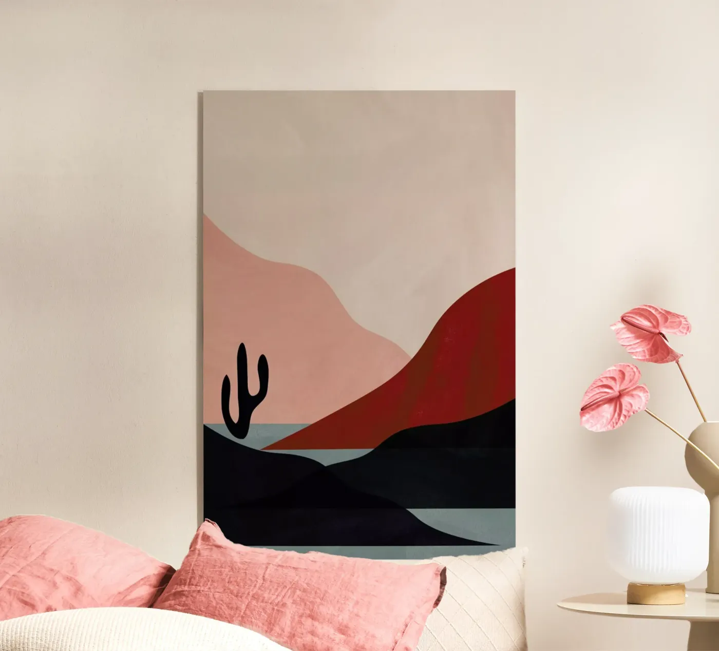 Desert acryl van Pure