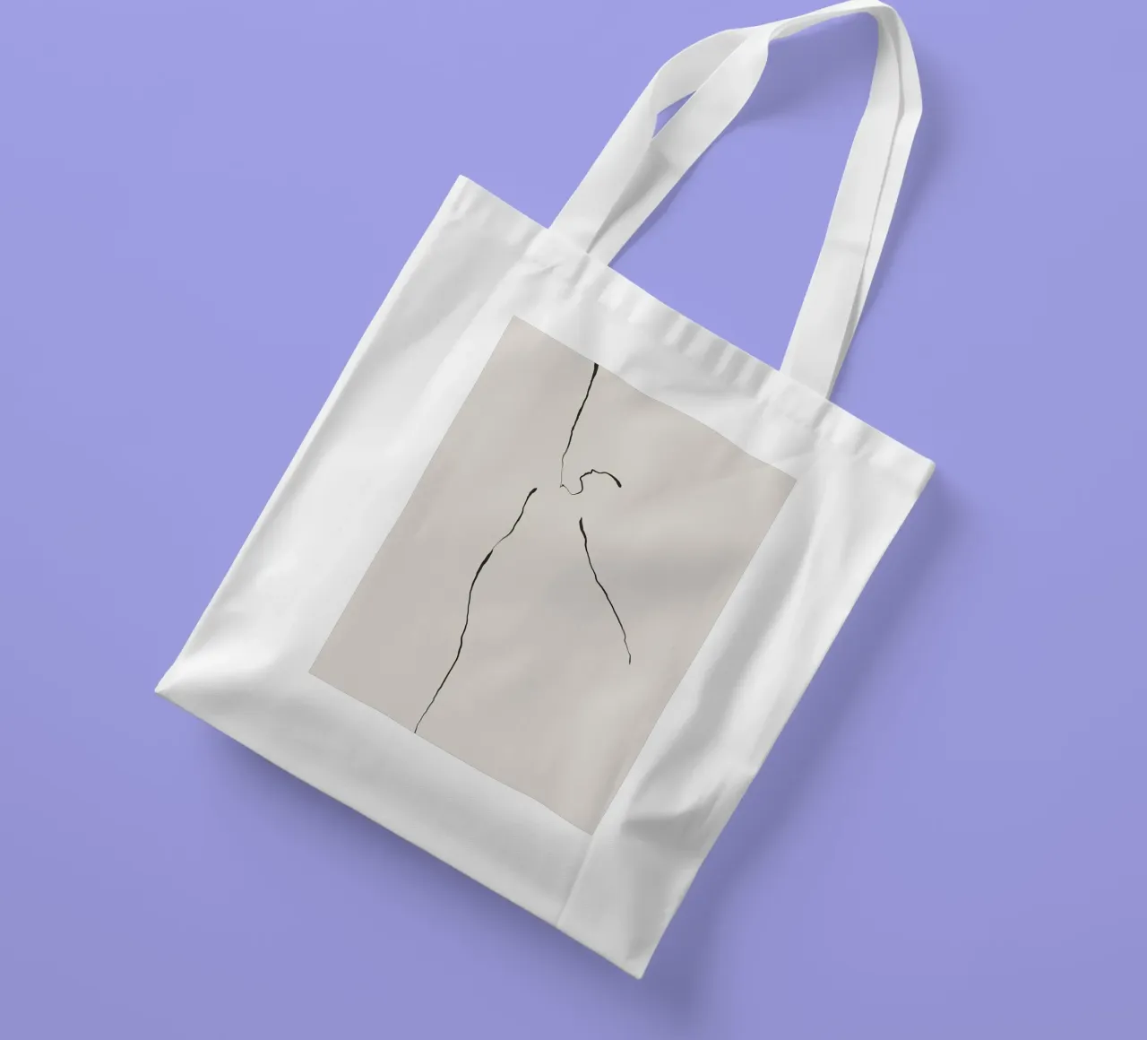 Door Garmi Danser jute draagtas van Birgitpopshop