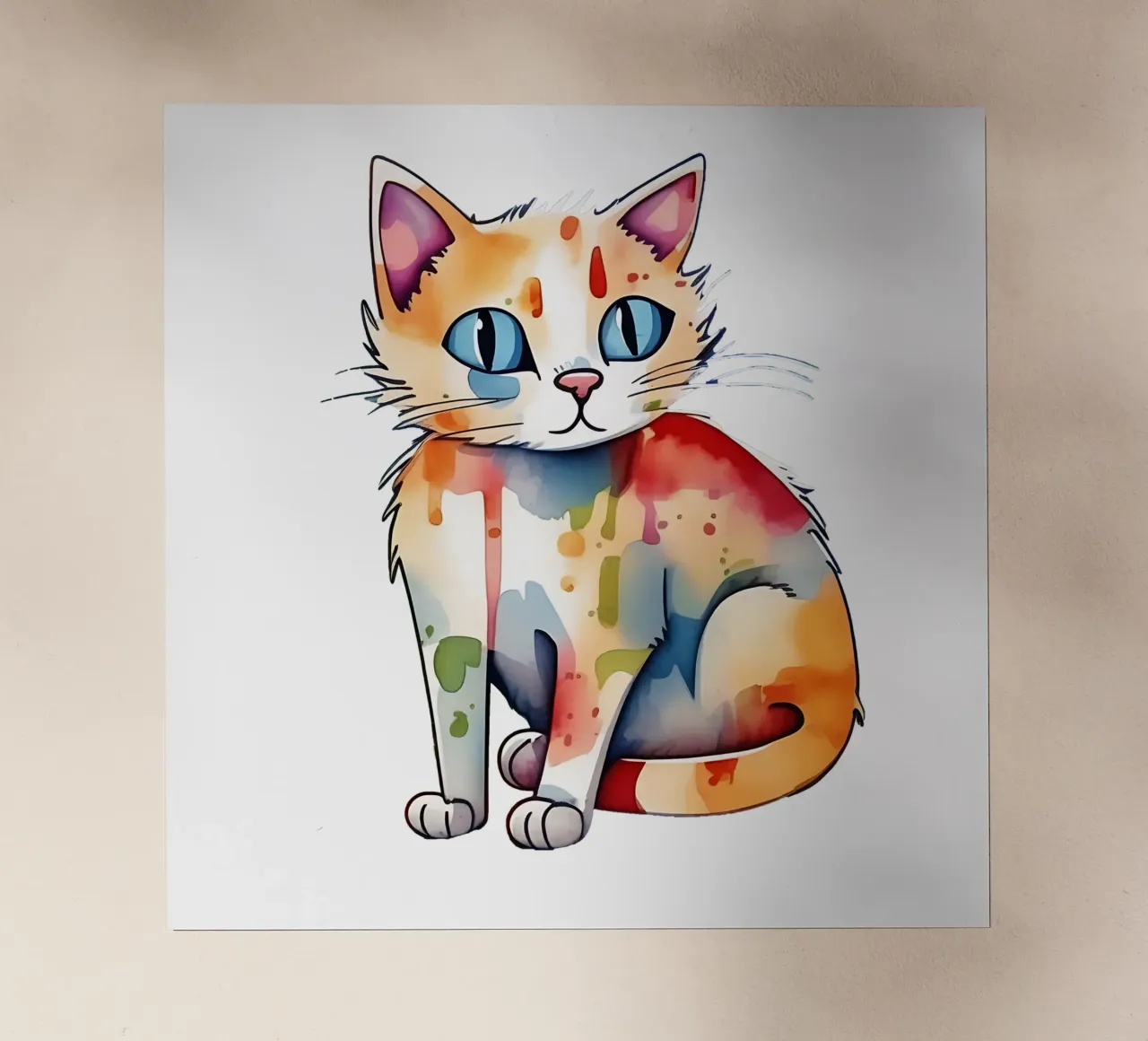 Stile_gatto_M_1a pellicola backlit da Tierisch bunt by LK