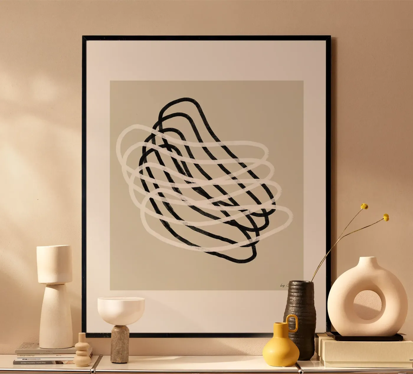 By Garmi Echo poster da Birgitpopshop
