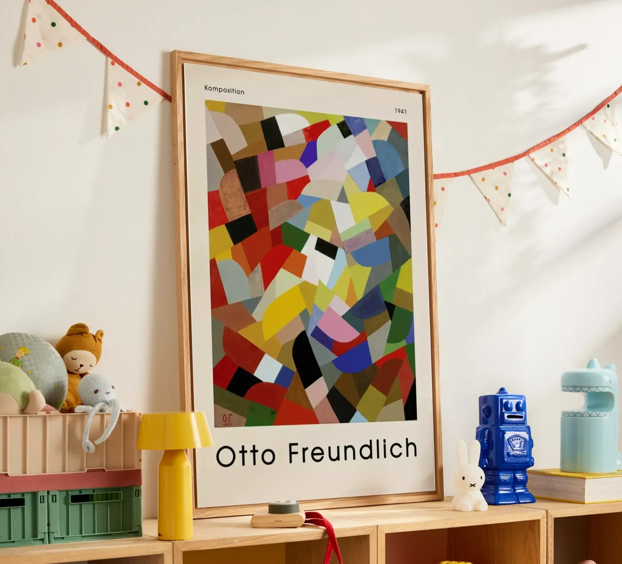 Freundlich - Komposition, 1941. plexiglass da ARTOTHEK