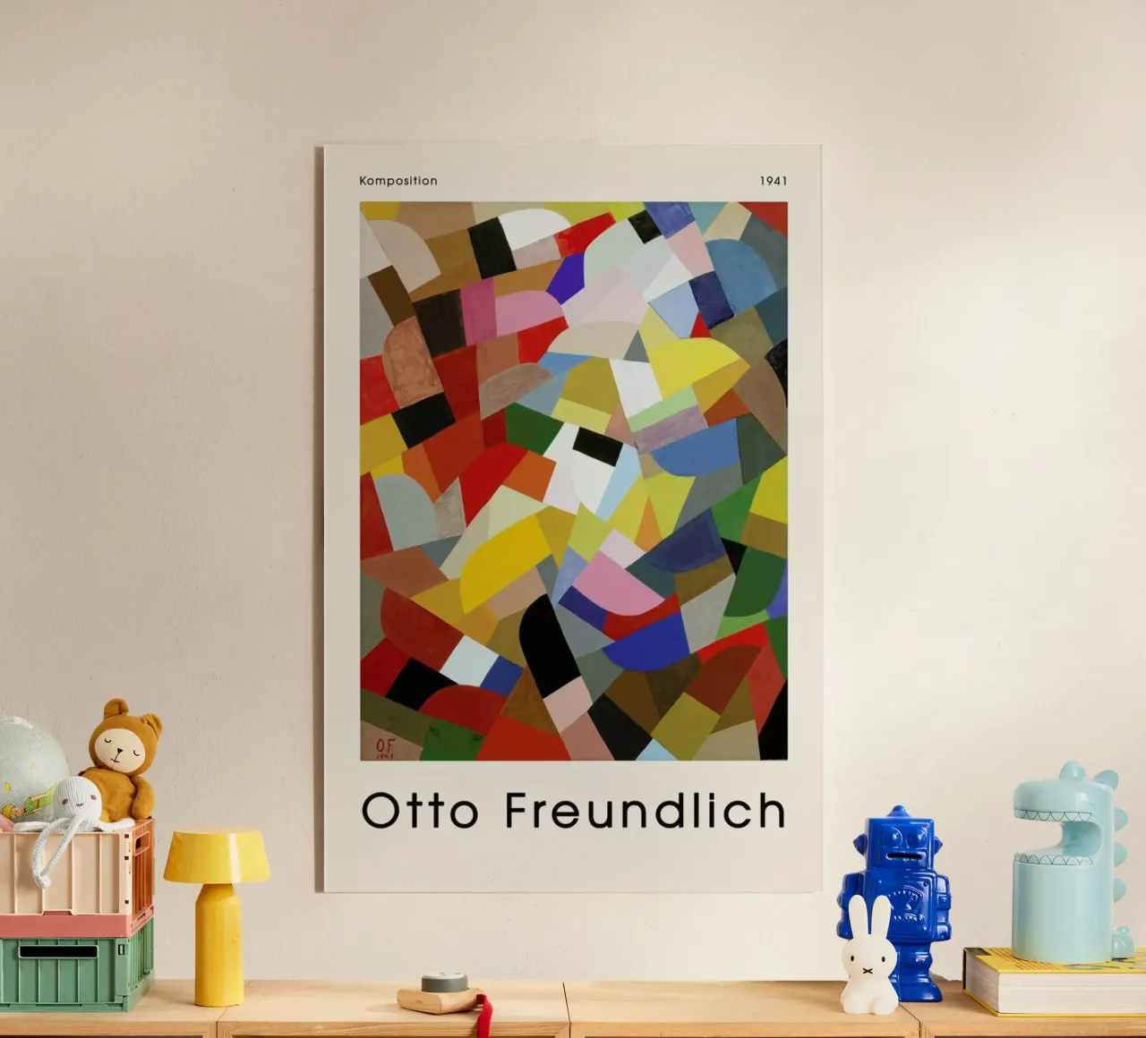 Freundlich - Komposition, 1941. plexiglass da ARTOTHEK