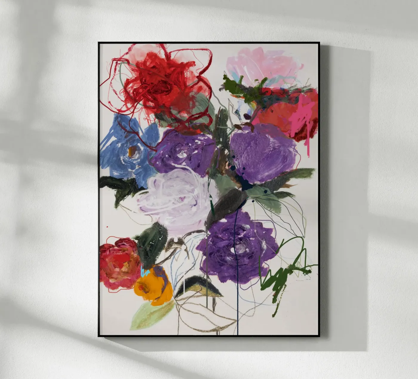 Eternity acryl van Leigh Viner