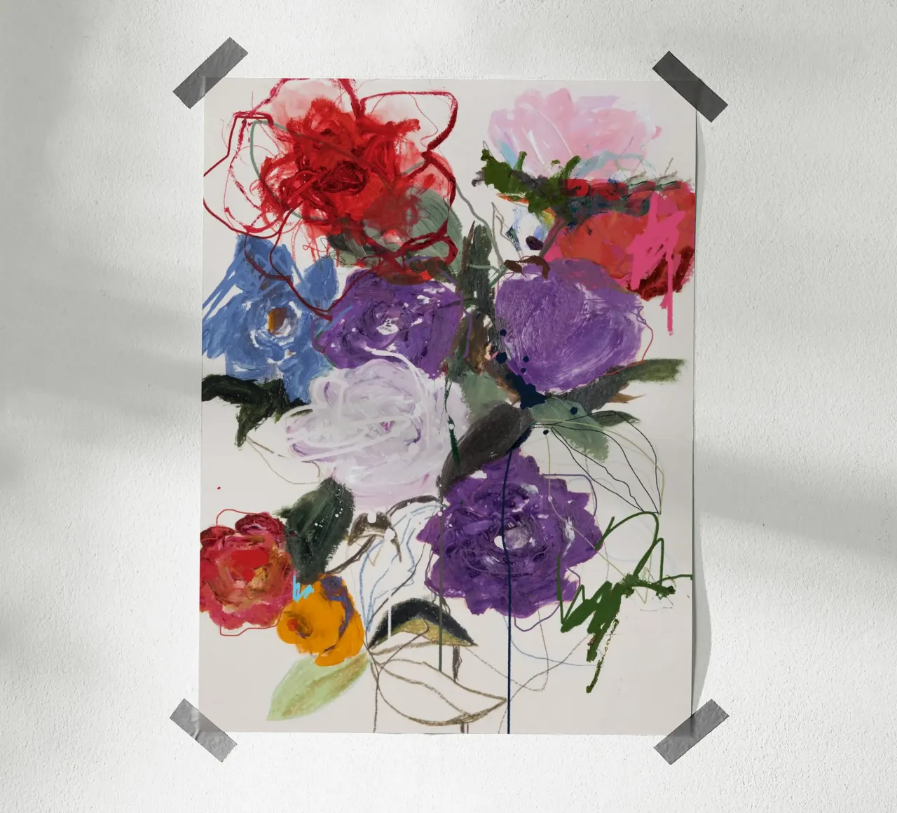 Eternity poster con telaio in plastica da Leigh Viner
