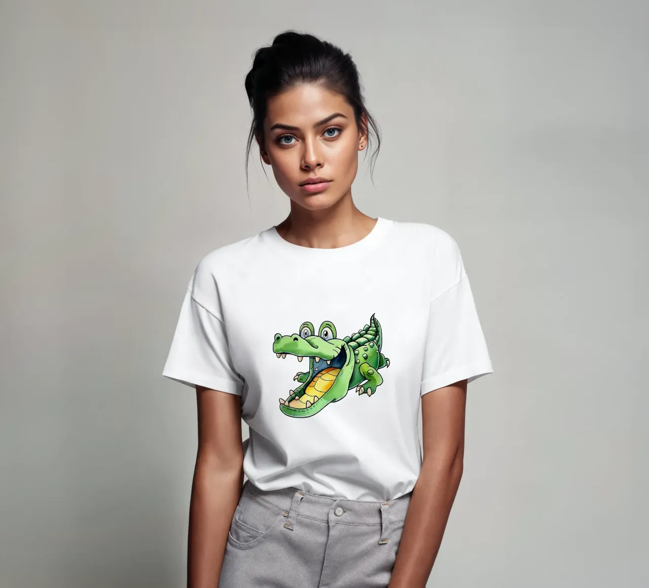 Cocodrilo_Style_M_1a camiseta de Tierisch bunt by LK