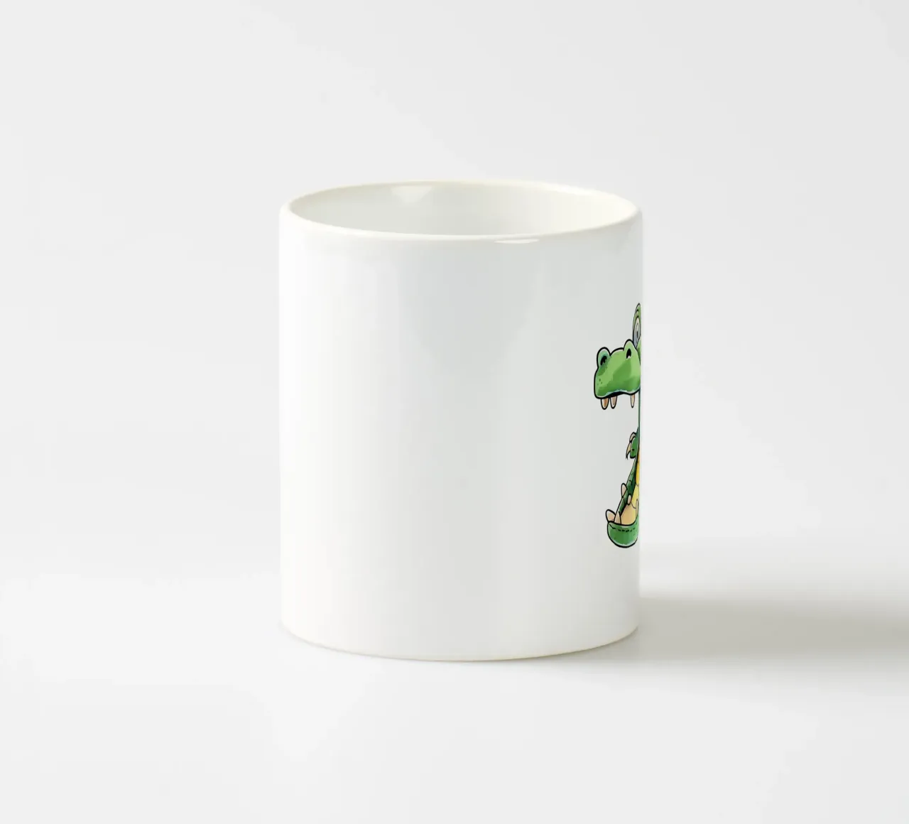 Stile_coccodrillo_M_1a tazza in ceramica da Tierisch bunt by LK