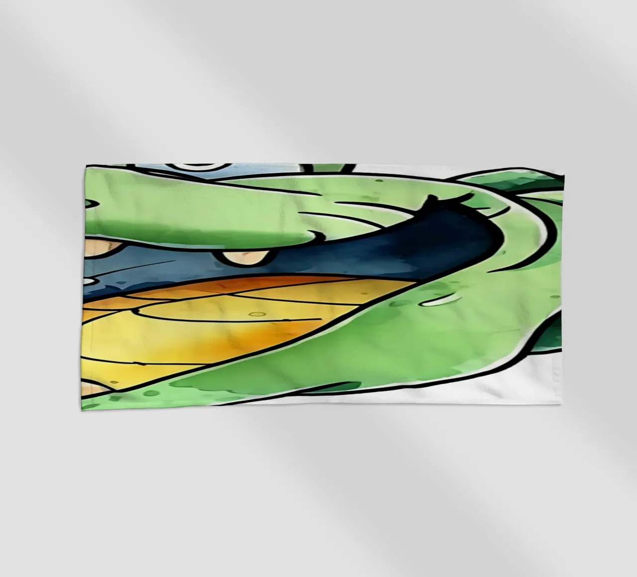 Stile_coccodrillo_M_1a telo mare da Tierisch bunt by LK