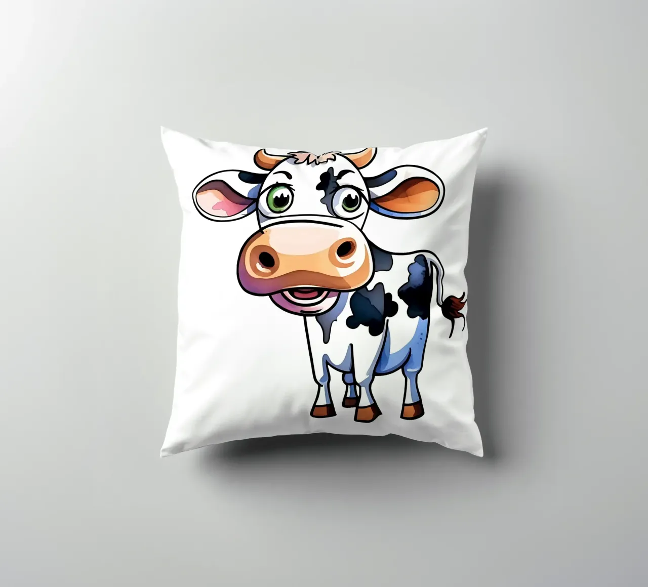 Stile_mucca_M_1a cuscino da Tierisch bunt by LK