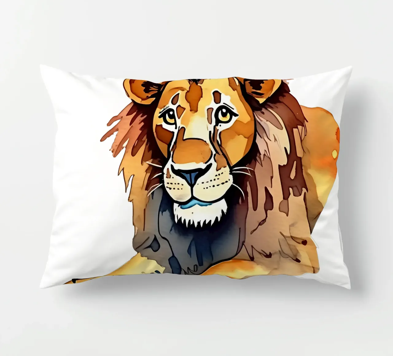 Stile_leone_M_1a cuscino da Tierisch bunt by LK