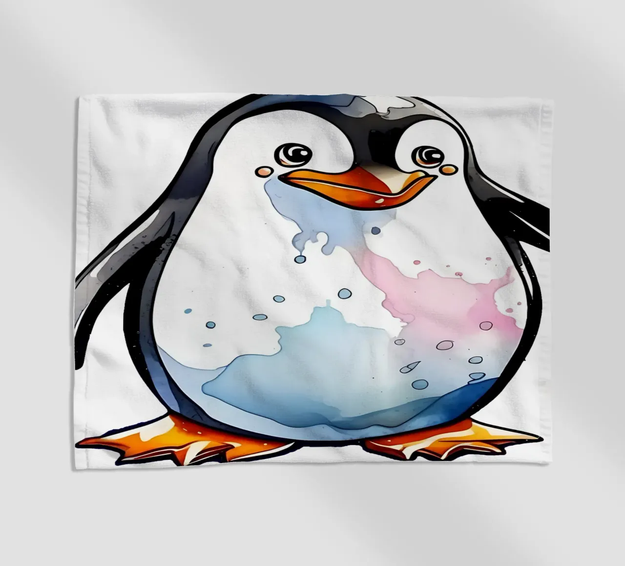 Pinguino_Stil_M_1a telo mare da Tierisch bunt by LK