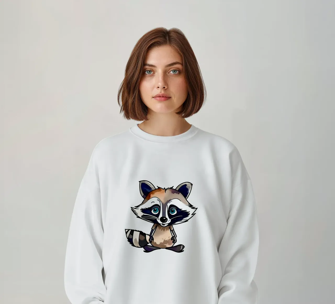 Procione_Stile_M_1a felpa da Tierisch bunt by LK