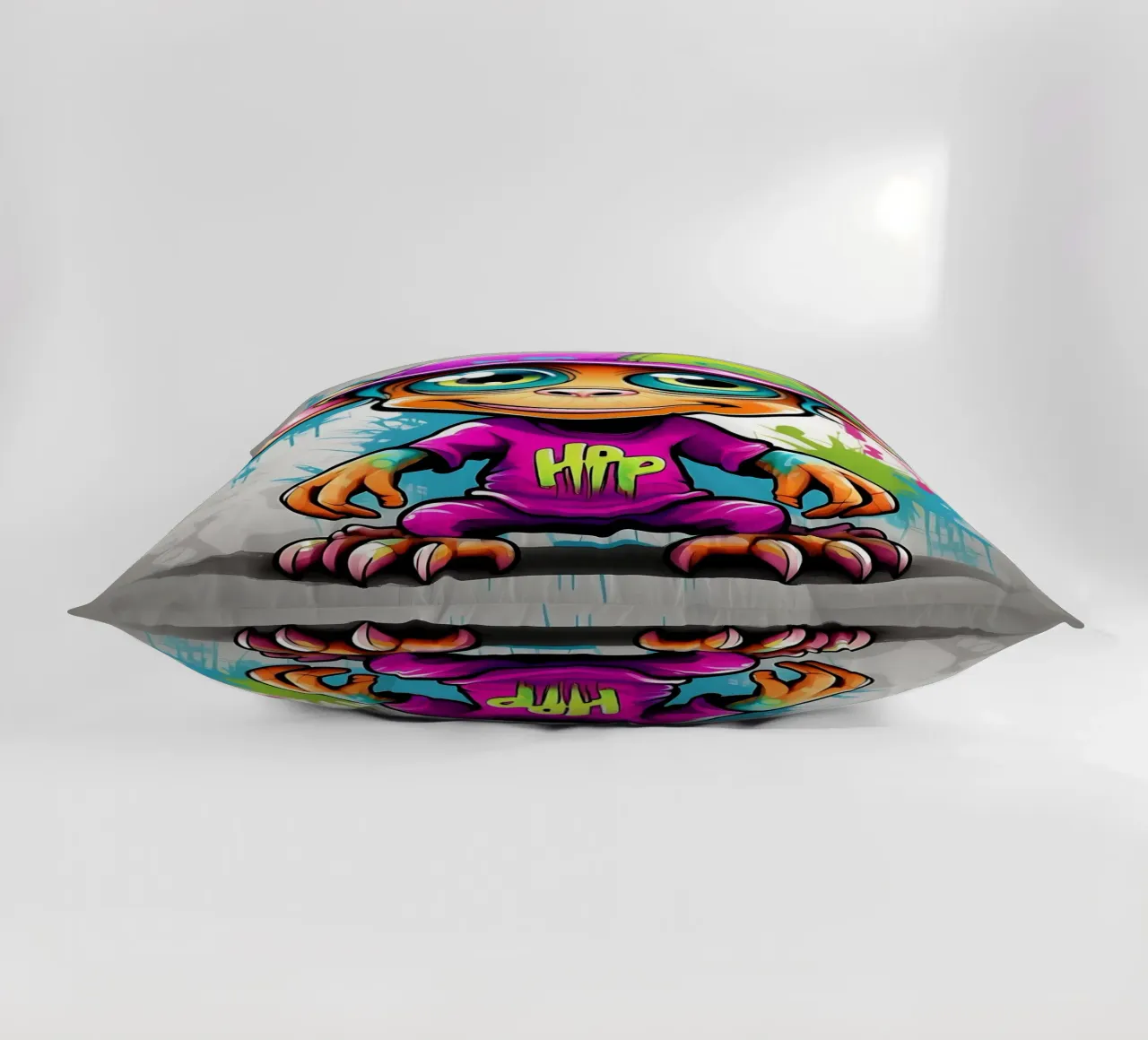 Stile_scimmia_K_1 cuscino da Tierisch bunt by LK